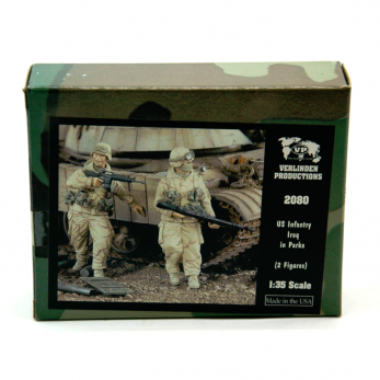 Fanteria USA Iraq con parka (2 fig.)